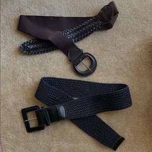 Brown and black belts